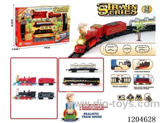 (GCC) Electric Light Music Track Train (battery not included)