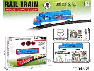 Electric light Music Track Train (battery not included)