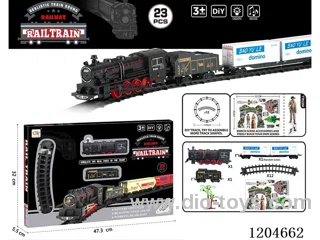 (GCC) Electric Light Music Track Train (battery not included)