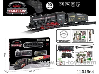 Electric light Music Track Train (battery not included)
