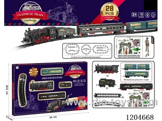 Electric light Music track train (including electricity) Lithium battery with USB cable