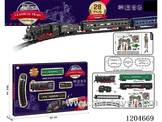 Electric light Music Track Train (battery not included)