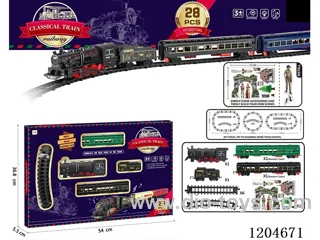 Electric light Music Track Train (battery not included)