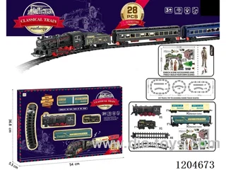 Electric light Music Track Train (battery not included)