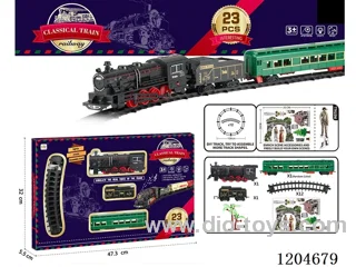 Electric light Music Track Train (battery not included)