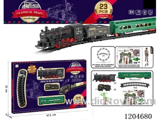 (GCC) Electric light music track train (included battery) Lithium battery with USB cable