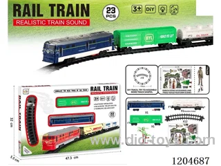 Electric light Music Track Train (battery not included)