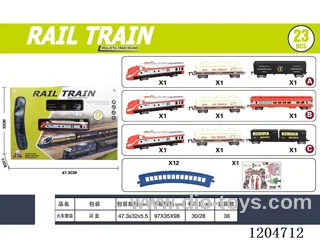 Electric light Music Track Train (battery not included)