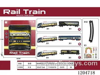 Electric Light Music Track Train (including battery)