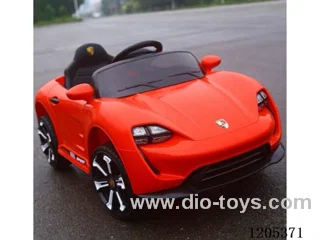 Children's electric car/Porsche: 6.4 * 2 battery, one click start, one-on-one remote control, battery level display, front and rear swing function, USB port, MP3 port, four-wheel suspension, convenient handle, dual electric and dual wheel drive