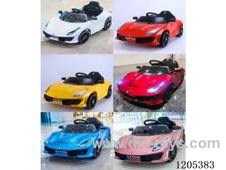 Children's electric car/6V4a * 2 battery, motor 380x2 battery, front and rear parallel swing, early education, (USB, MP3 children's song story English), LED lights, 2.4G Bluetooth remote control, key start, double door, mobile phone control