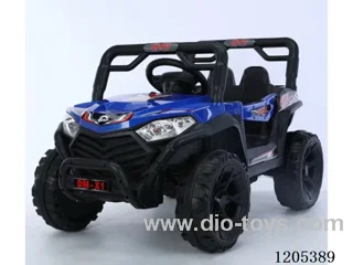 Children's electric car/6V dual battery, dual drive, dual height door opening, remote control, USB, one click start, music and lighting