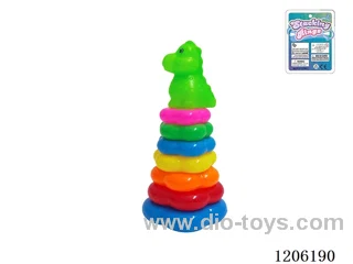 7-Layer Flower Rainbow Rings(Dinosaur)
