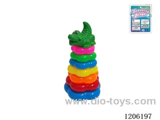 7-Layer Flower Rainbow Rings(Crocodile)