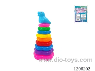 9-Layer Flower Rainbow Rings(Sea Lion)
