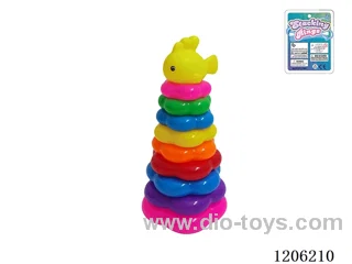 9-Layer Flower Rainbow Rings(Fish)