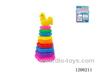 9-Layer Flower Rainbow Rings(Rooster)