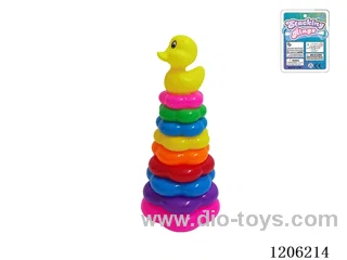 9-Layer Flower Rainbow Rings(Big Head Duck)