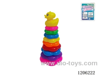 9-Layer Flower Rainbow Rings(Doodle Duck)