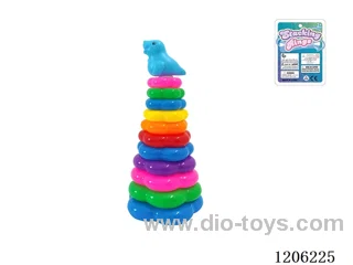 11-Layer Flower Rainbow Rings(Sea Lion)