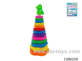 13-Layer Flower Rainbow Rings(Dinosaur)