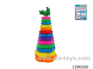 13-Layer Flower Rainbow Rings(Crocodile)