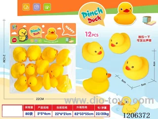 Vinyl BB Whistle (12 Little Yellow Ducks)