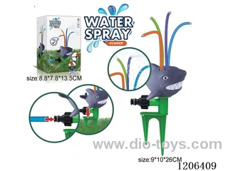 Outdoor Shark Spray Sprinkler