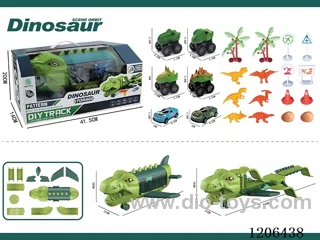 Dinosaur Track Storage Inertia Airplane