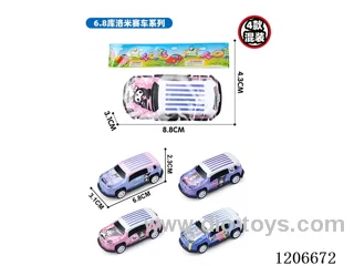 Kullomi pull-back metal car