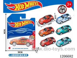Nezha series of pull-back metal cars