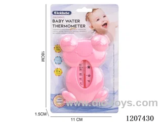 Frog water temperature meter