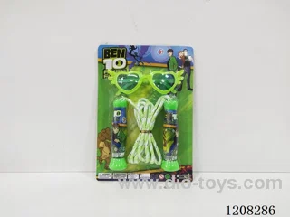 BEN10 skipping rope and glasses