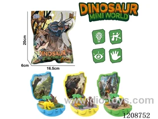 Micro-scene storage dinosaur set