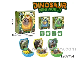 Micro-scene storage dinosaur set