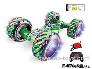 Stunt twist car with gesture sensing
