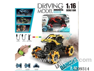 2.4G 1：16 rc stunt car included battery