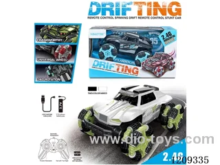 2.4G rc stunt car included battery