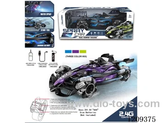 2.4G 1:14 rc stunt car W L/M/spray included battery