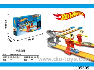 Ejection trajectory hot wheels