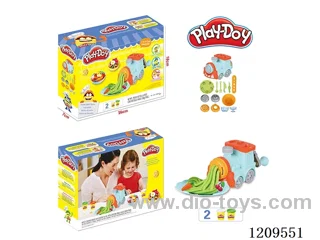 Colored mud train noodle machine set
