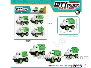 pull back sanitation vehicle