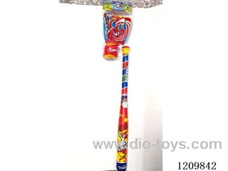 64CM leather baseball bat with gloves+ball
