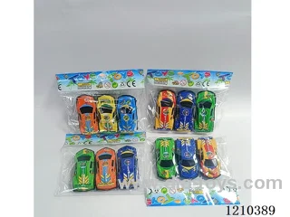 pull back car set 3PCS