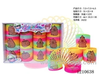 7.5*6.5 rainbow circle 12PCS