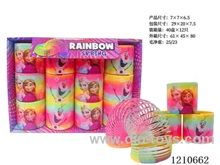 7*6.5 rainbow circle 12PCS