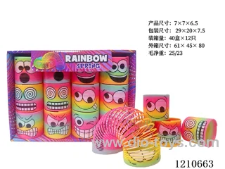 7*6.5 rainbow circle 12PCS