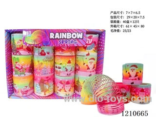 7*6.5 rainbow circle 12PCS