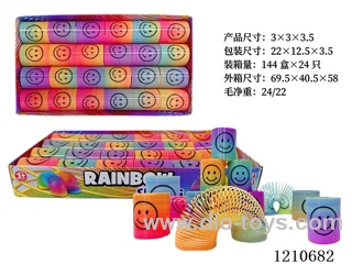 3*3.5 rainbow circle 24PCS