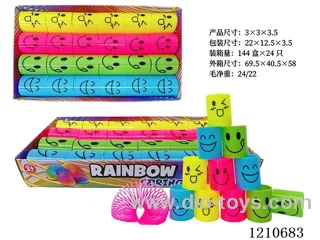 3*3.5 rainbow circle 24PCS